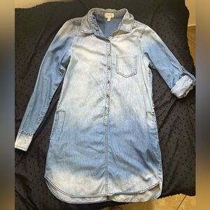 Noble U Light Blue Denim Dress